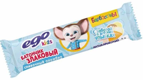 Ego kids Батончик злаковый сливочный пломбир, 25 г