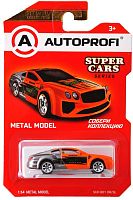 Autoprofi Машинка коллекционная 1:64 Super Cars / цвет оранжевый-серебро					