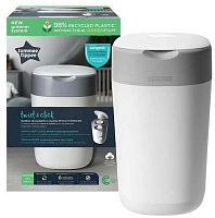 Tommee Tippee Утилизатор и накопитель для использованных подгузников Twist & Click / цвет white (белый)					