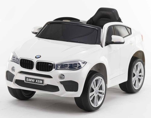 Toyland Электромобиль BMW X6M mini / цвет белый