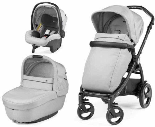 Peg-perego Коляска 3 в 1 Book Smart / цвет серый