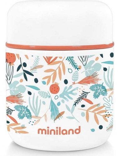 Miniland Термос для еды и жидкостей Mediterranean Thermos Mini, 280 мл