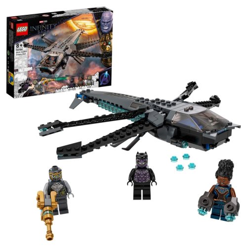 Lego Super Heroes Конструктор "Корабль Чёрной Пантеры «Дракон»" 76186