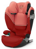 Cybex Автокресло Solution S2 i-Fix (15−36 кг) / цвет Hibiscus Red (коралловый-красный)					