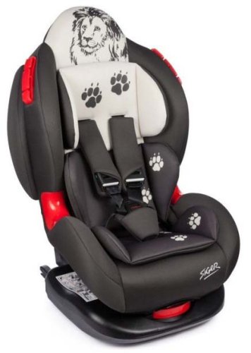 Siger Автокресло Кокон Isofix (9-25 кг) / цвет серо-бежевый