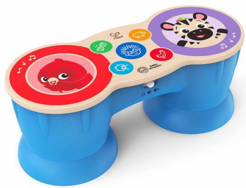 Hape Музыкальная сенсорная игрушка "Барабан"