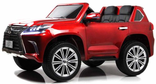 Rivertoys Электромобиль Lexus LX570 / цвет красный глянец