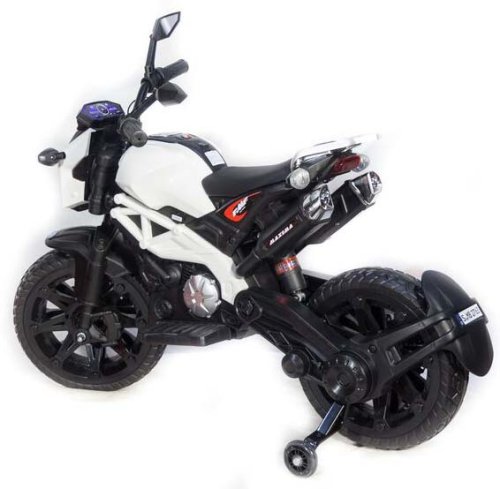 Toyland Электромобиль мотоцикл Moto Sport / цвет белый